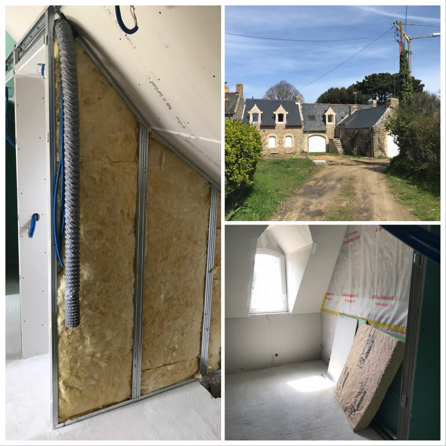 Rénovation d'une bâtisse en pierre