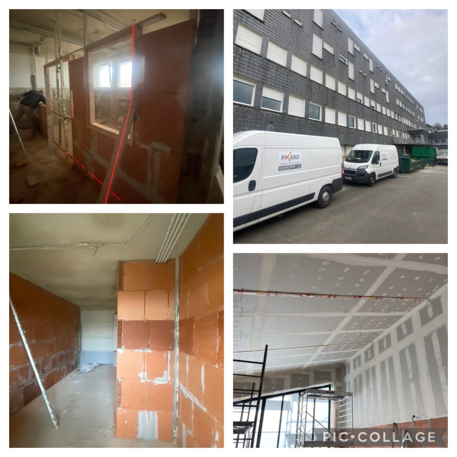 PONTIVY, PIKARD, LYCEE GROS CHENE, RENOVATION