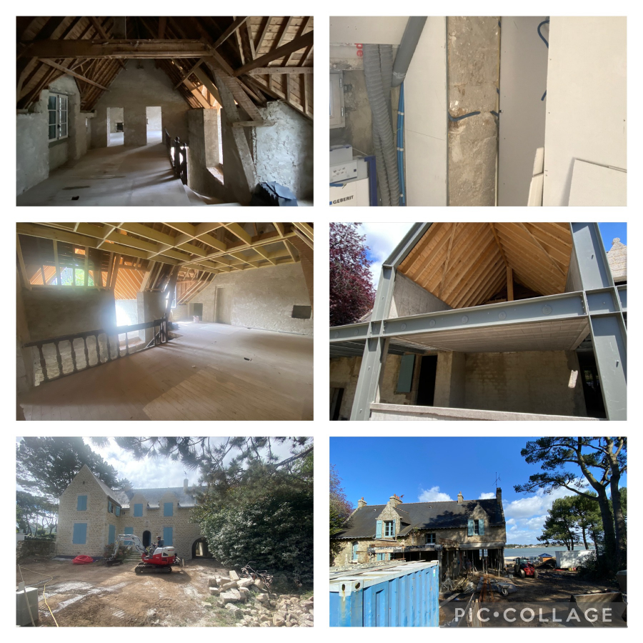 LA TRINITE SUR MER, PIKARD, RENOVATION MAISON