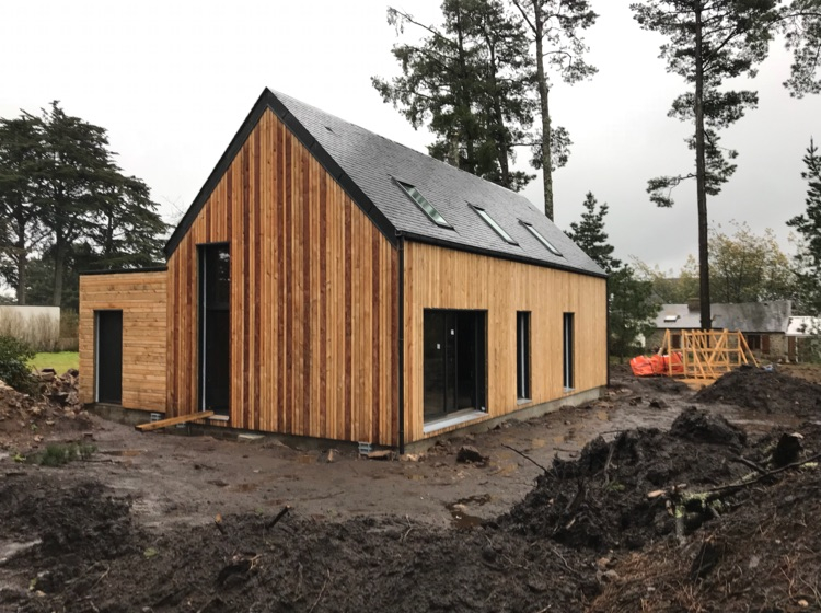 Maison ossature bois à l’île aux moines